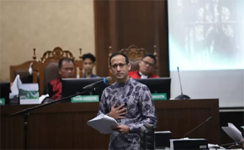 Sidang Tipikor Chromebook: Nilai Dakwaan Premis Asumtif, Nadiem Makarim Tuntut Vonis Bebas Murni (Vrijspraak)