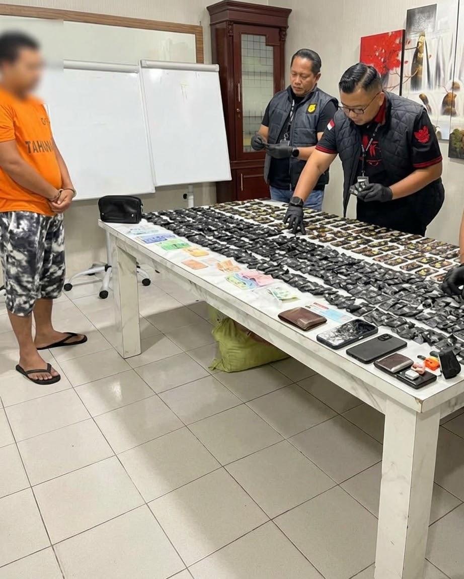 Kejar-kejaran 5 Km di Medan, Polisi Gagalkan Penyelundupan 450 “Pod Getar” Narkoba Asal Malaysia