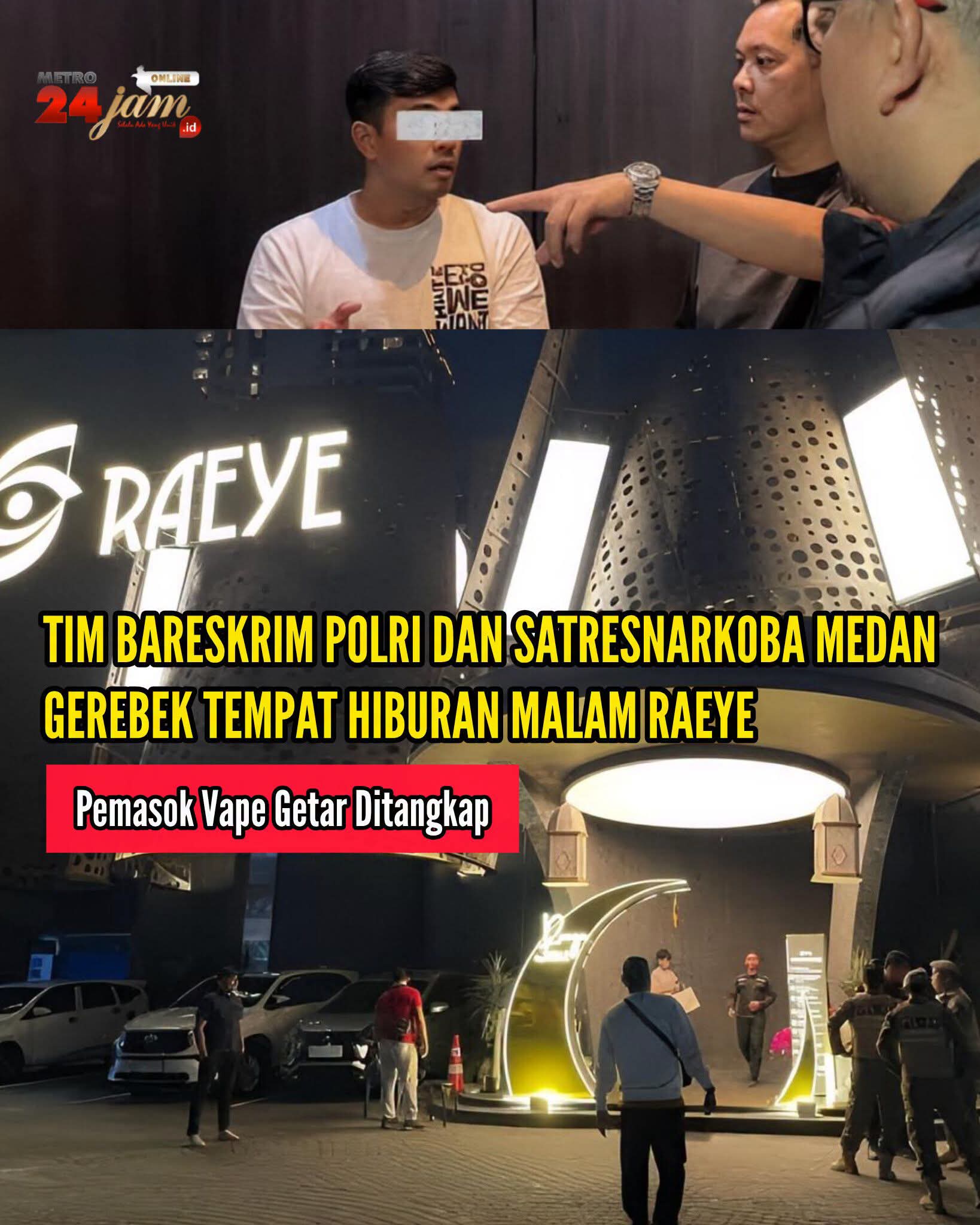 Operasi Senyap Bareskrim dan Polrestabes Medan: Bongkar Sindikat Vape Narkoba di THM Raeye