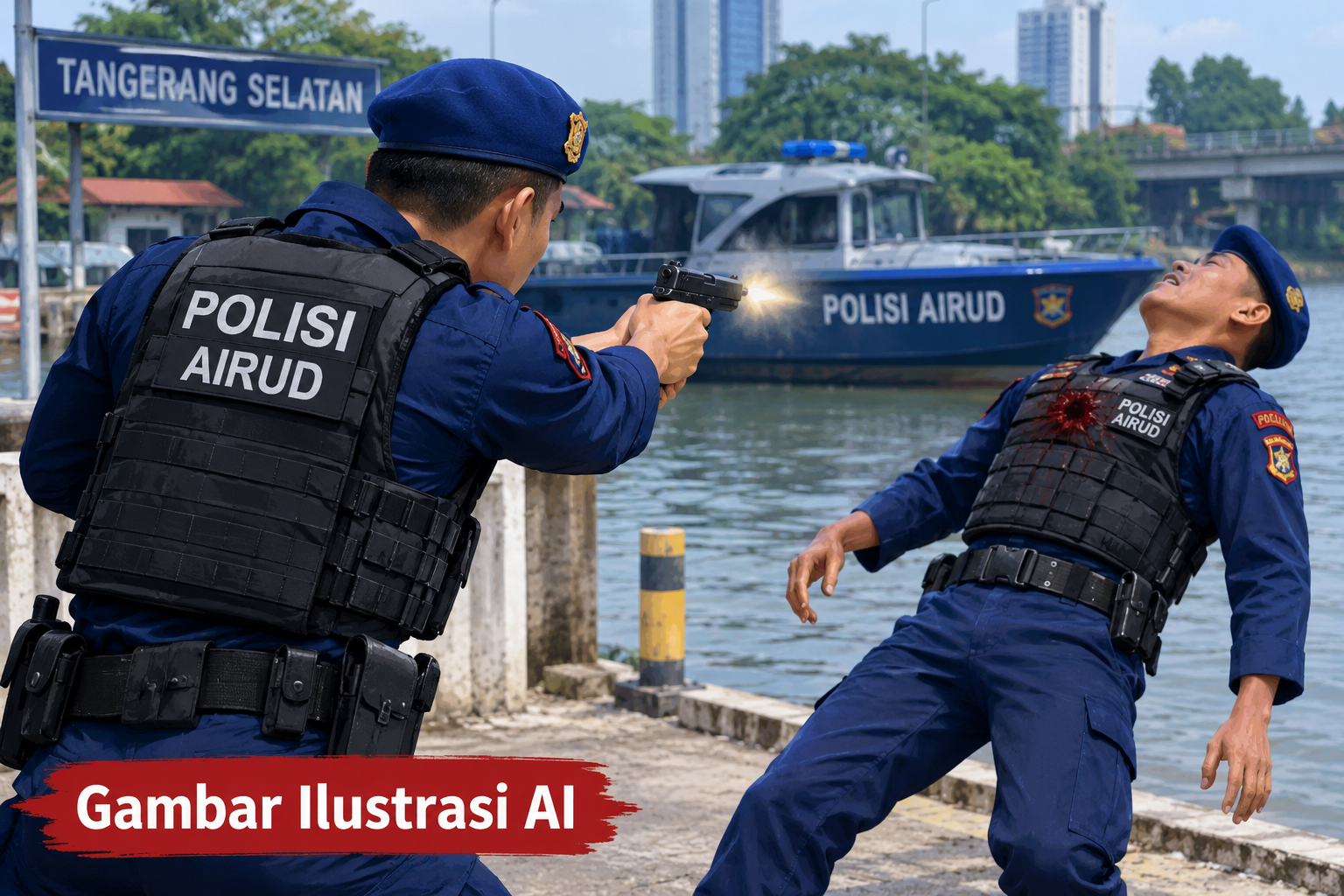 Kasus Polairud Tembak Rekannya : Ditemukan Empat Proyektil di Kepala Korban, Kuasa Hukum Desak Penerapan Pasal Pembunuhan Berencana